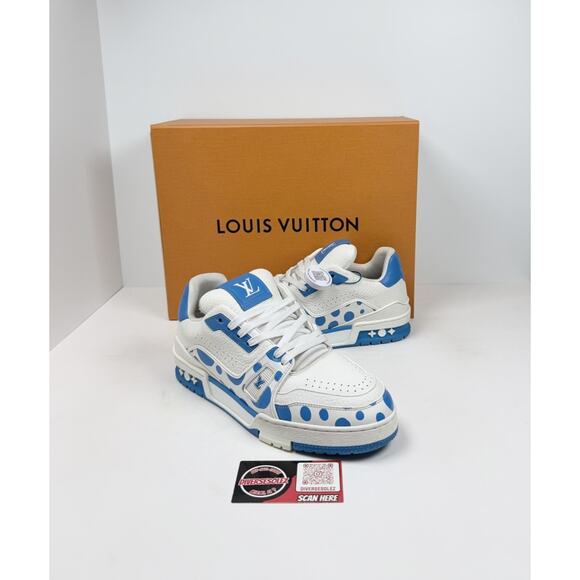Louis Vuitton Other - Size 6.5LV/7.5US - Louis Vuitton x Yayoi Kusama Trainer💙 RETAIL $1.4K!